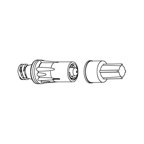 Connector Luer Texium Priming Volume .12mL 100/Ca